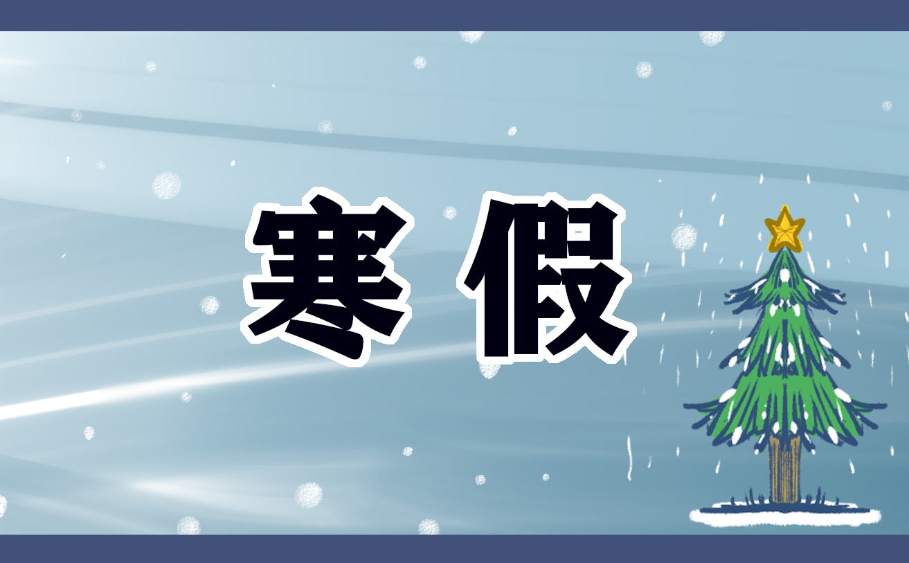 通用寒假计划表